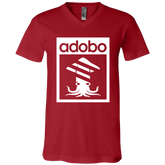 Squid Adobo Unisex Jersey V-Neck T-Shirt